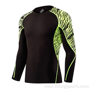 Mens gym wear long Sleeve sports clothing wholesale